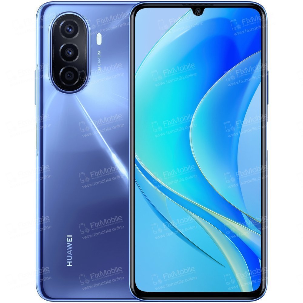 Средняя часть для Huawei Nova Y70 Plus Nova Y70/Nova Y70 Plus/Nova Y71 (синий)