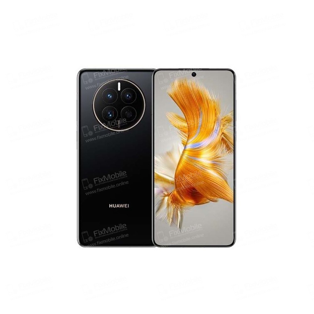 Стекло камеры для Huawei Mate 50 (черное)