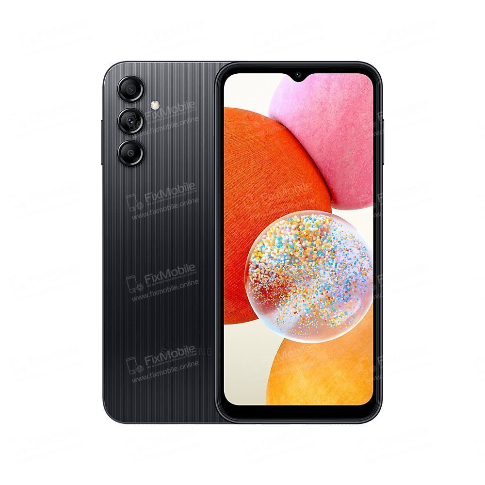 Контейнер SIM для Samsung Galaxy A14 4G (A145F) (серебристый)