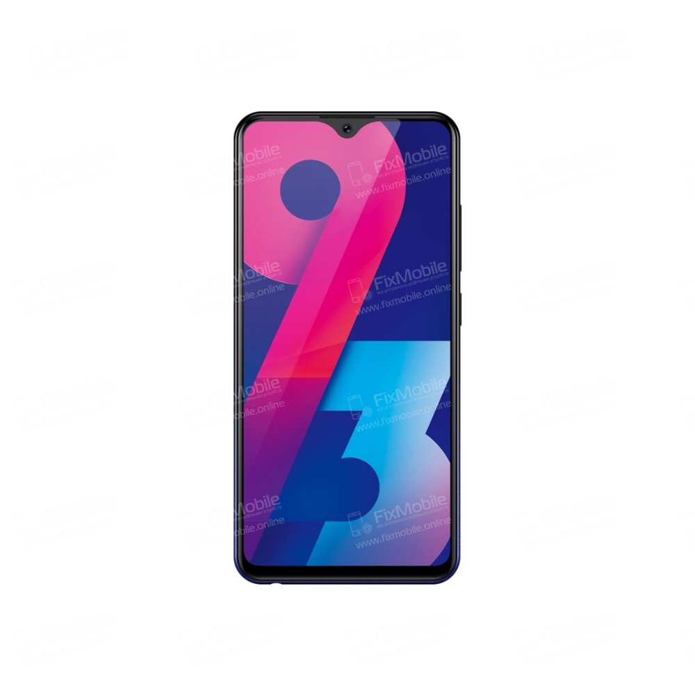 Стекло для Vivo Y93 в сборе с OCA пленкой (черное)