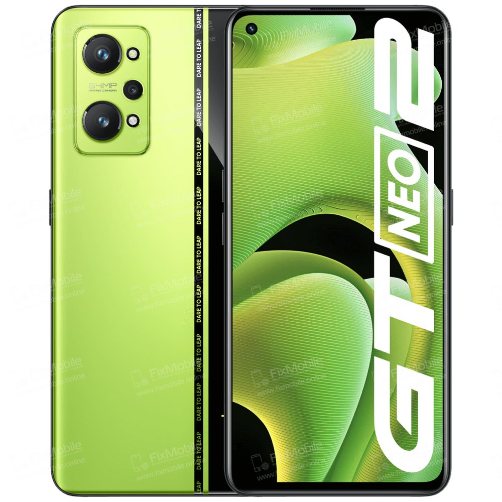 Защитное стекло для Realme GT Neo 2 (полное покрытие) (черное)