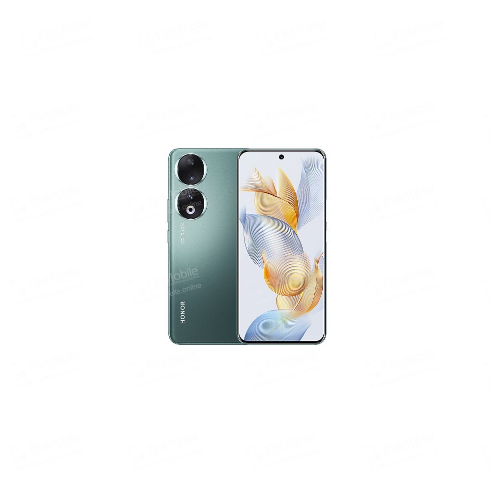 Стекло для Huawei Honor 90 в сборе с OCA пленкой (черное)