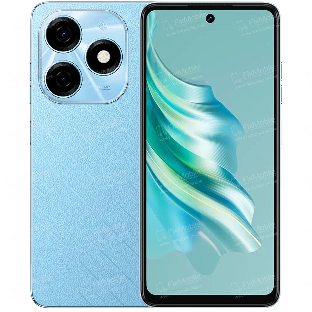 Контейнер SIM для Tecno Spark 20 (черный)