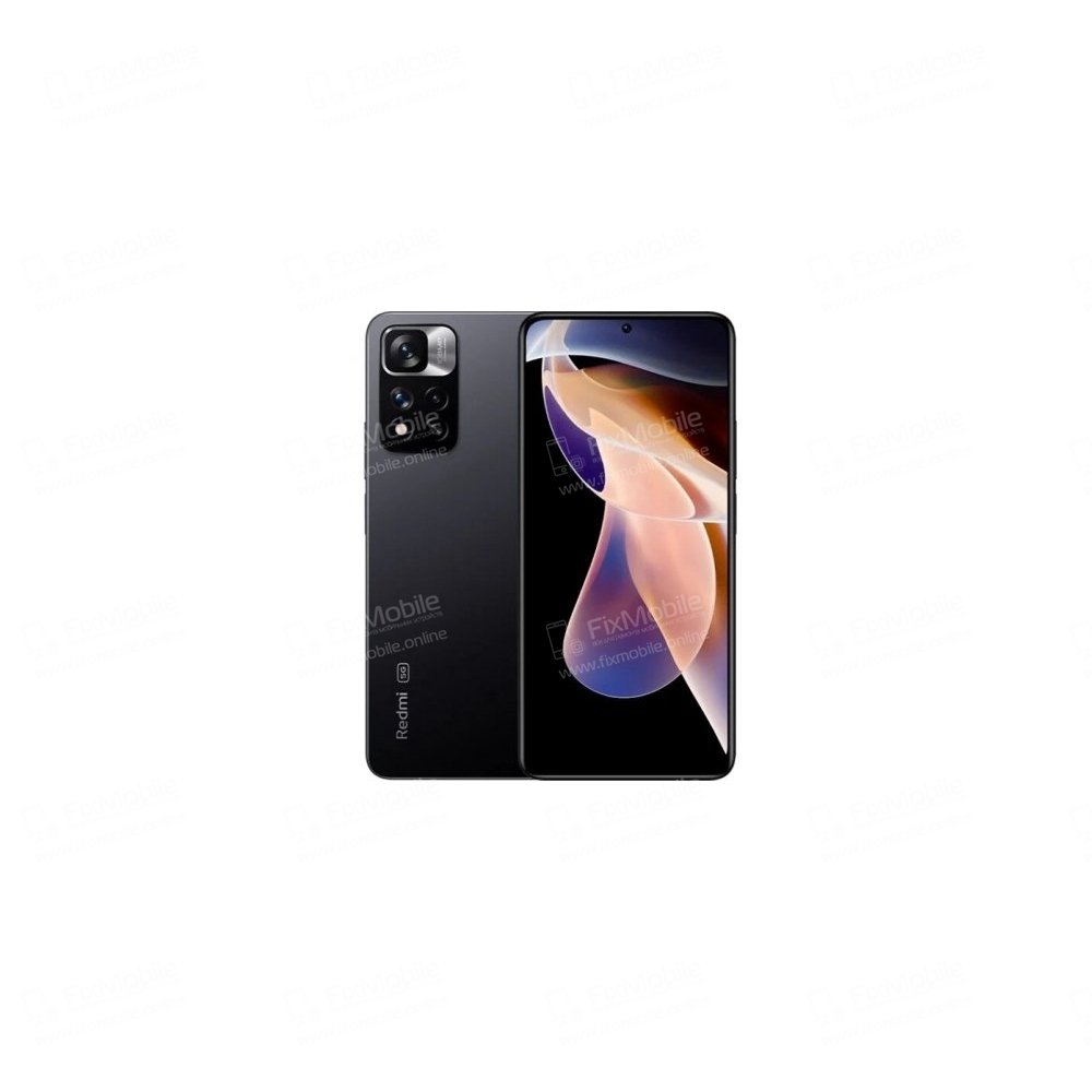 Стекло камеры для Xiaomi Redmi Note 11 Pro Plus 5G (черное)