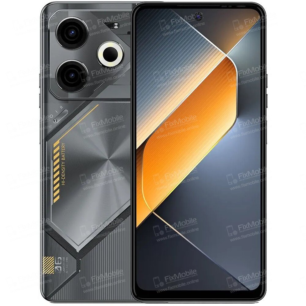 Контейнер SIM для Tecno Pova 6 Neo (черный)