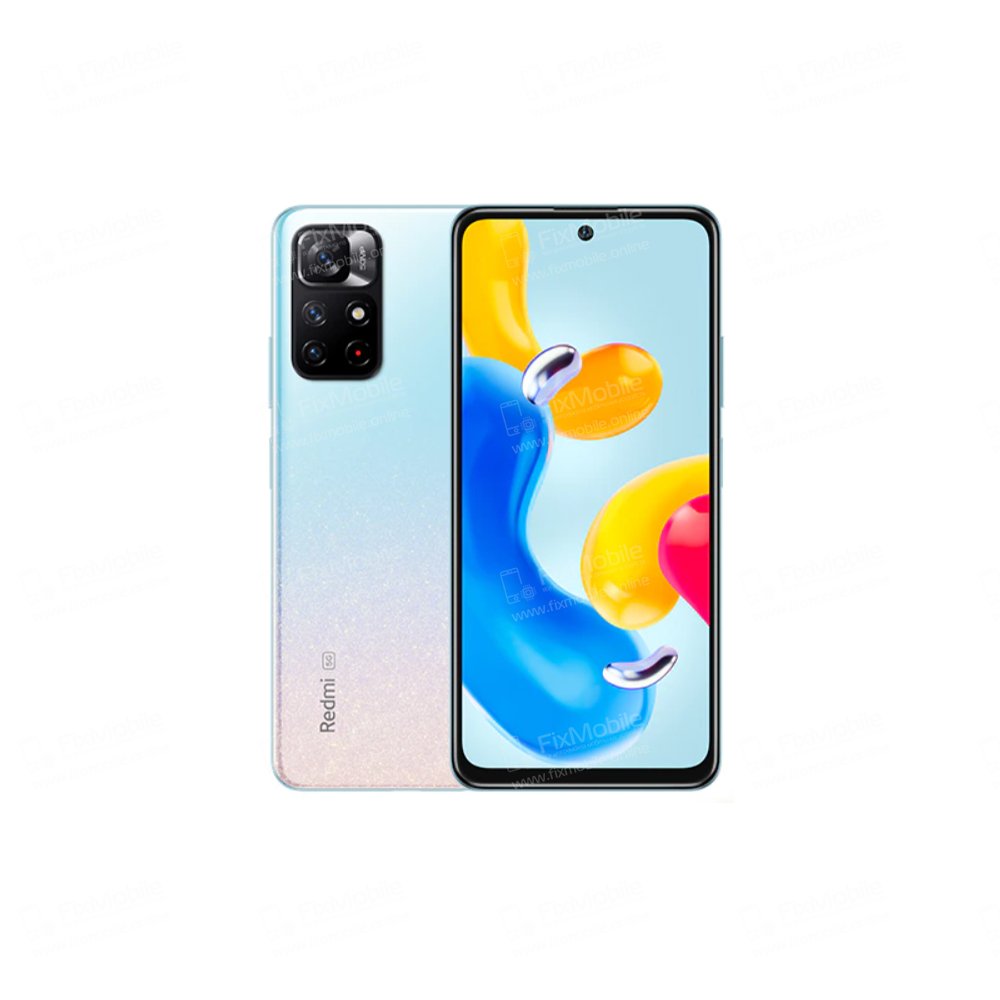 Стекло для Xiaomi Redmi Note 11S 5G в сборе с OCA пленкой (черное)