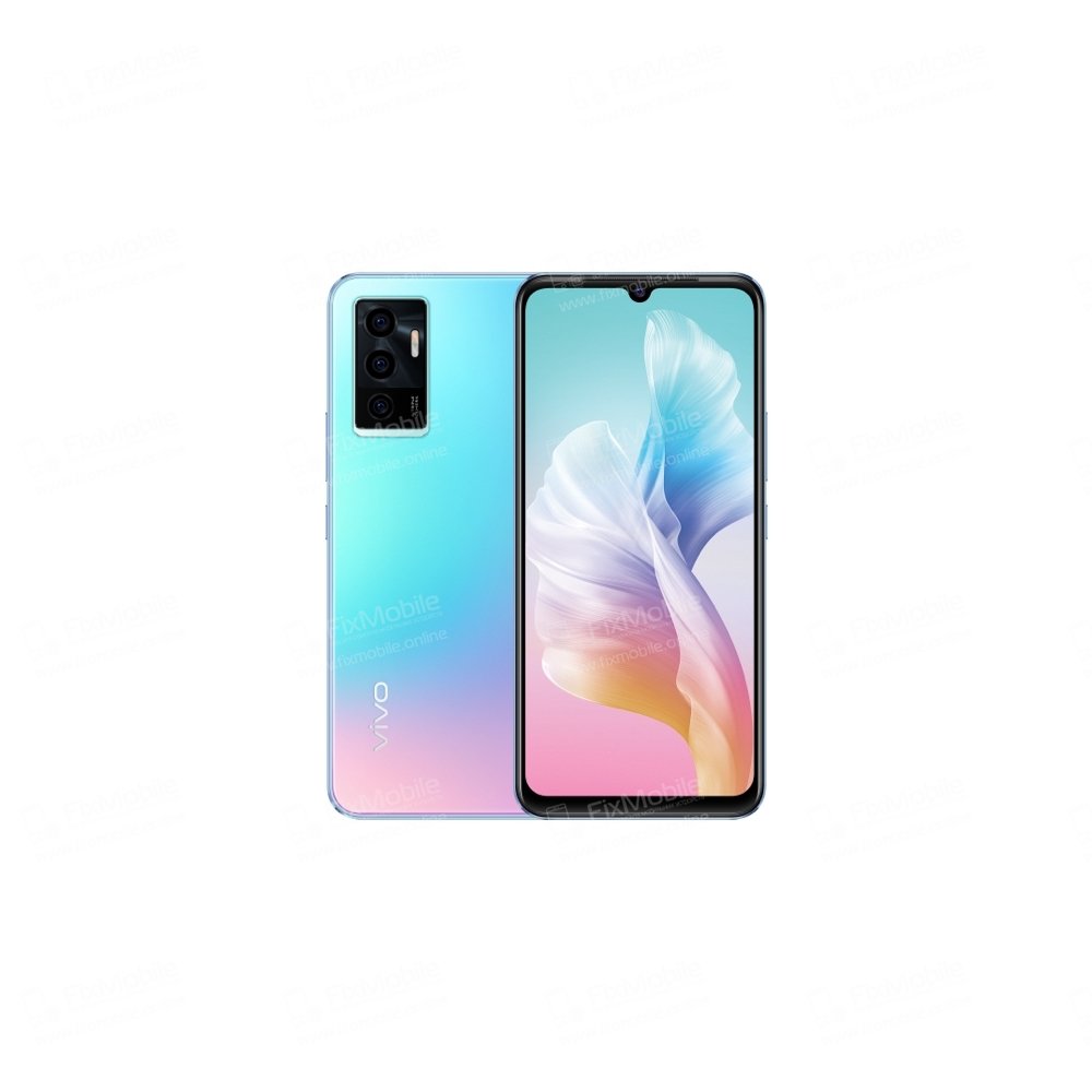 Стекло для Vivo V23e 4G V20 в сборе с OCA пленкой (черное)