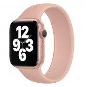 Ремешок для Apple Watch 42 mm монобраслет (170 мм) (розовый)