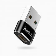 Превью Адаптер (переходник) HOCO UA6 (Type-C - USB-A) черный &mdash; 6