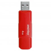 Превью USB-флеш 4GB SmartBuy CLUE (красная) — 5