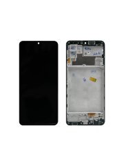 Дисплейный модуль с тачскрином для Samsung Galaxy M32 (M325F) (черный) (AA) — 1