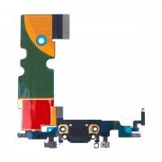 Шлейф для Apple iPhone SE 2022 плата на разъем зарядки/микрофон (черный) Премиум — 2