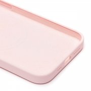 Чехол-накладка ORG Silicone Case SafeMag с анимацией для Apple iPhone 13 Pro (розовый мел) — 3