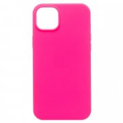 Чехол-накладка Soft Touch для Apple iPhone 14 Plus (темно-розовая) — 1