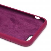 Чехол-накладка Soft Touch для Apple iPhone 6S (бордовая) — 2