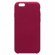 Чехол-накладка Soft Touch для Apple iPhone 6S (бордовая) — 1