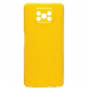 Чехол-накладка для Xiaomi Poco X3 Pro (желтая) — 1