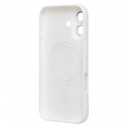 Чехол-накладка SafeMag для Apple iPhone 16 (белая) — 2