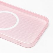 Чехол-накладка SafeMag для Apple iPhone 12 Pro Max (светло-розовая) — 3