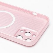 Чехол-накладка SafeMag для Apple iPhone 12 Pro Max (светло-розовая) — 2
