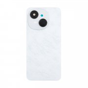 Задняя крышка для Tecno Spark Go 1 (белая) Премиум — 2
