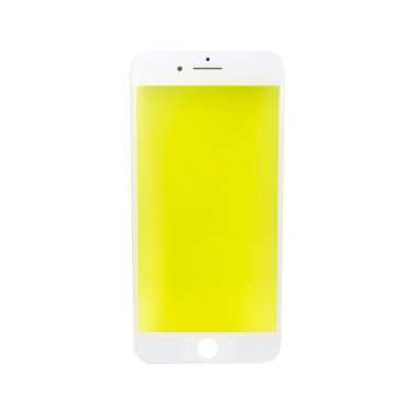 Стекло для Apple iPhone 7 Plus в сборе с рамкой (белое) — 1