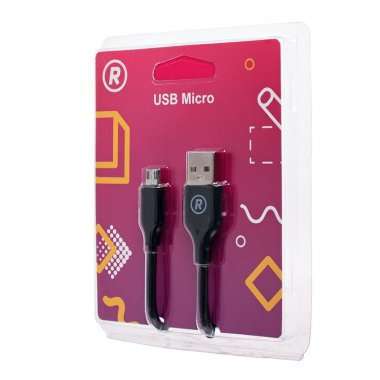 Кабель RockBox RC-M01 (USB - micro-USB) черный — 3