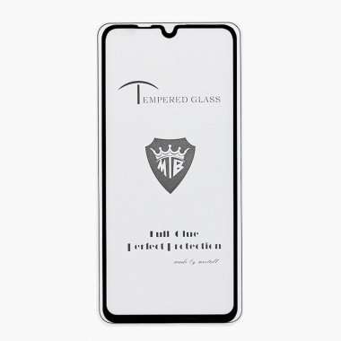 Защитное стекло для Huawei Y8p (полное покрытие) (черное) &mdash; 1