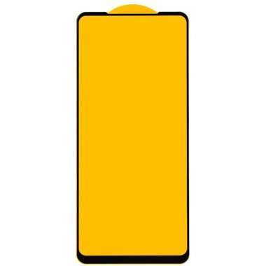 Защитное стекло для Samsung Galaxy A21s (A217F) (полное покрытие) (черное) — 1