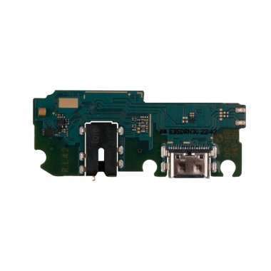 Шлейф для Samsung Galaxy A12 (A125F) плата на разъем зарядки/разъем гарнитуры/микрофон Премиум — 1