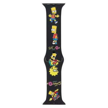 Ремешок WB для Apple Watch 44 mm силиконовый (рисунок) &mdash; 1