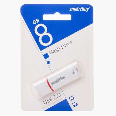 USB-флеш 8GB Smart Buy Crown (белая) &mdash; 2