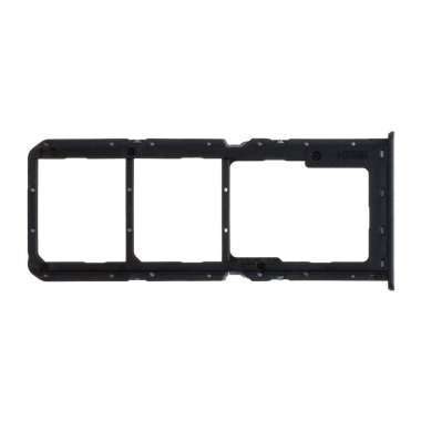 Контейнер SIM для Realme C25Y (черный) — 2
