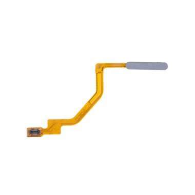 Шлейф для Xiaomi Redmi Note 9 Pro + сканер отпечатка пальца (белый) &mdash; 1