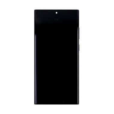 Дисплейный модуль с тачскрином для Samsung Galaxy S23 Ultra (S918B) (черный) &mdash; 2