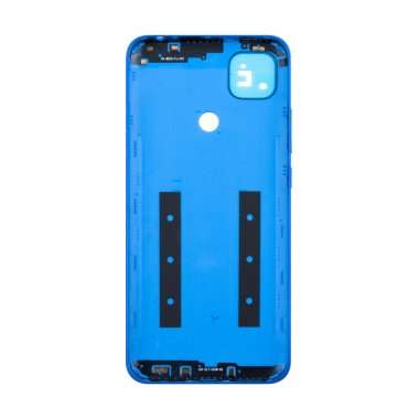 Задняя крышка для Xiaomi Redmi 9C (синяя) Премиум — 1