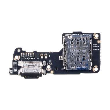 Шлейф для Xiaomi 12X плата на разъем зарядки/разъем SIM/микрофон — 2