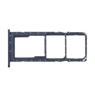 Контейнер SIM для Samsung Galaxy A03s (A037F) (черный) &mdash; 2