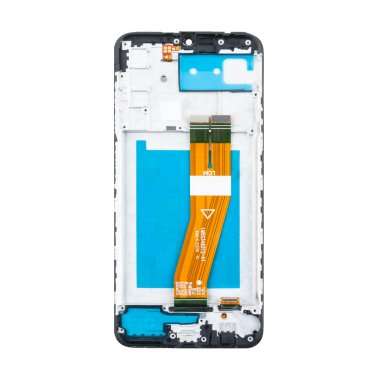 Дисплейный модуль с тачскрином для Samsung Galaxy A03s (A037F) (черный) (GH81-21233A) (AA) &mdash; 1