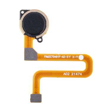 Шлейф для Xiaomi Redmi 10C + сканер отпечатка пальцев (черный) &mdash; 2