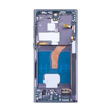 Дисплейный модуль с тачскрином для Samsung Galaxy S22 Ultra (S908B) (черный) (OLED) Дисплейный модуль с тачскрином для Samsung Galaxy S22 Ultra (S908B) (черный) (OLED)