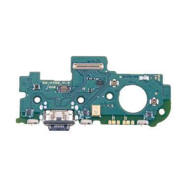 Шлейф для Samsung Galaxy A35 5G (A356E) плата на разъем зарядки/микрофон премиум &mdash; 2