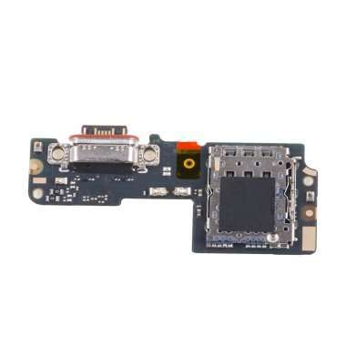 Шлейф для Xiaomi Poco X7 плата на системный разъем/разъем SIM/микрофон премиум — 1