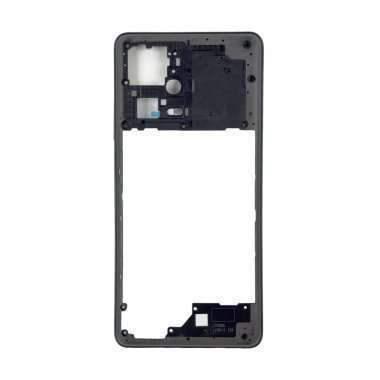 Средняя часть для Xiaomi Redmi Note 12 Pro Plus (черная) &mdash; 2