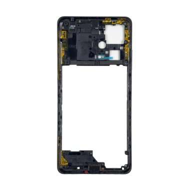 Средняя часть для Xiaomi Redmi Note 12 Pro Plus (черная) &mdash; 1