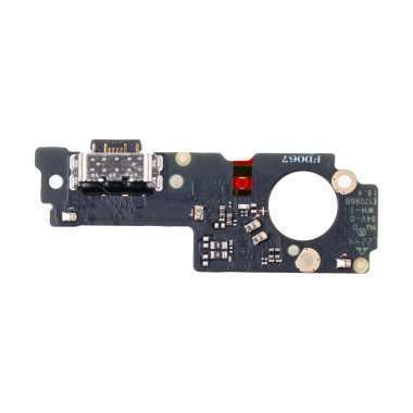 Шлейф для Xiaomi Poco M4 5G плата на разъем зарядки/микрофон - Премиум &mdash; 1